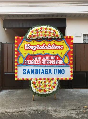 Papan Bunga Opening pusakasari